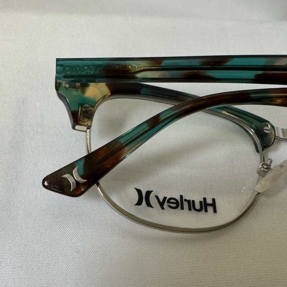 New Women’s Hurley Blue Tortoise Eyeglasses Frames